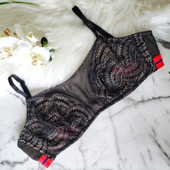 Victoria's Secret Other - 🆕️VICTORIA'S SECRET Black Lace Balconette Bra 36D